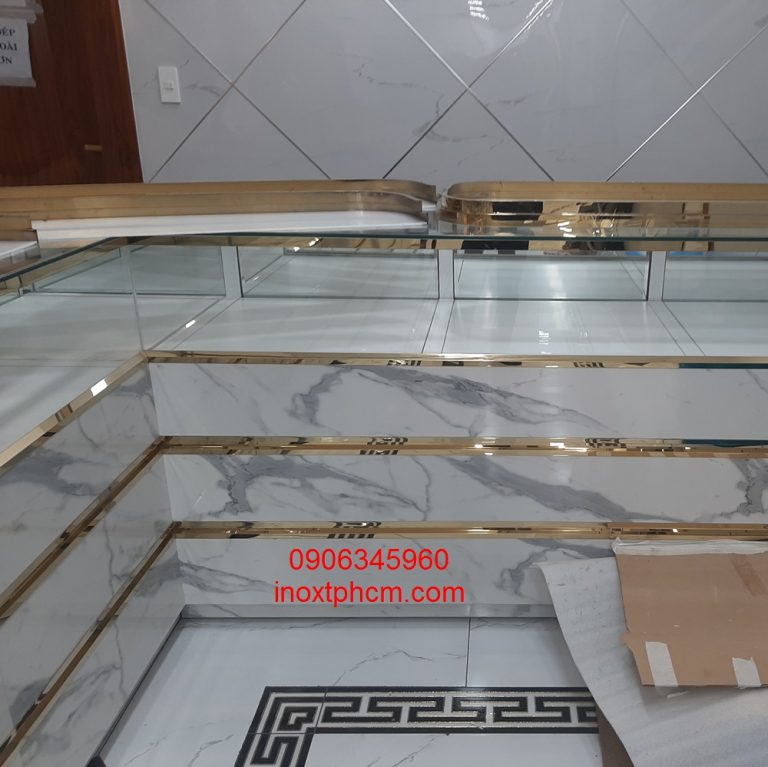Len Chân Tường Inox | Gia Công Len Inox 304 Theo Yêu Cầu